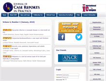 Tablet Screenshot of journalofcasereport.com